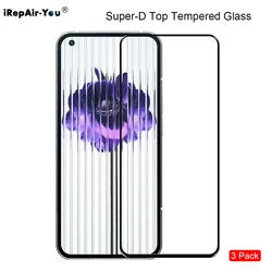 3PCS 9H Full Glue Tempered Glass for Nothing Phone 3A Pro 2A Plus 2 1 Nothing CMF Phone 1 Oleophobic Coating Screen Protector