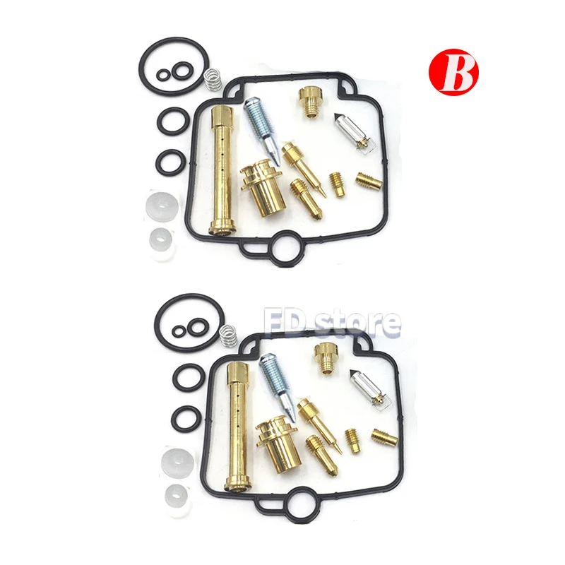 طقم تصليح المكربن لسوزوكي DR800 SR43 DR800S M/N 1991-1997 Mikuni BST33 Carb #2