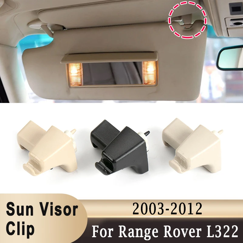 Sun Visor Clip Retainer for Range Rover L322 2003-2012 EGP000040PVA EGP000050PVA EGP000040NUG EGP000050NUG EGP000040VAE