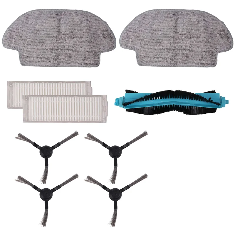 M04K الجانب الرئيسي فرشاة ممسحة القماش ل Viomi V2 برو V3 ممسحة تصفية HEPA V-RVCLM21B اكسسوارات مكنسة كهربائية روبوت قطع الغيار