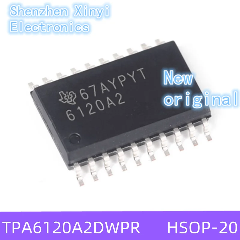 New Original TPA6120A2 TPA6120A2DWPR TPA6120A2DWP 6120A2 SOP-20 Audio power amplifier chip