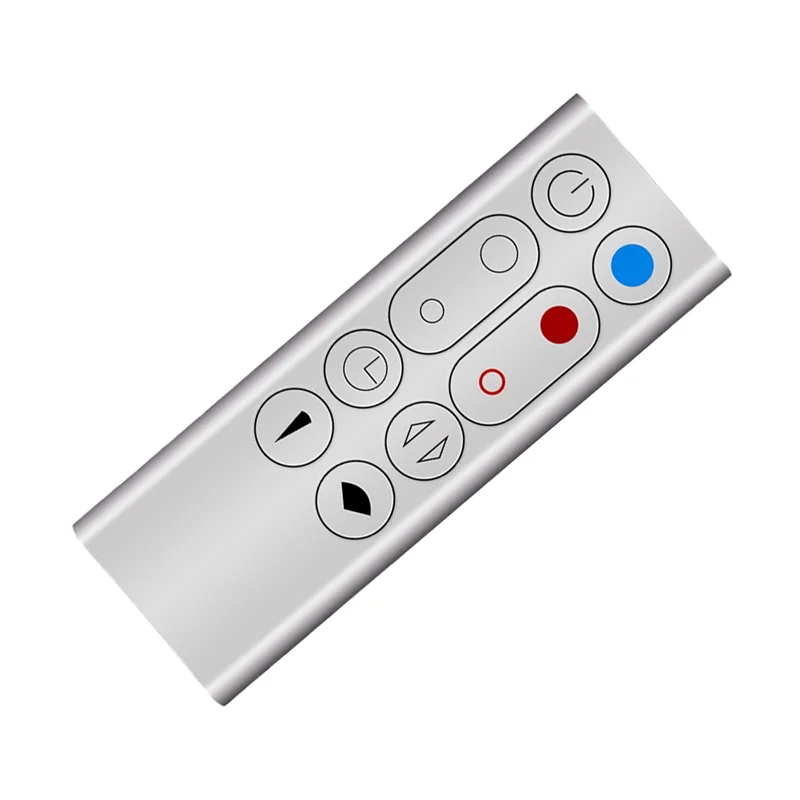 Replacement Remote Control Suitable for Dyson AM09 HP00 HP01 Air Purifier Leafless Fan Remote Control Silver-LITE