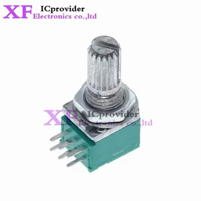 5pcs RK097G 1K 5K 10K 20K 50K 100K 500K B1K B5K B10K B100K with a switch audio 6pin shaft 15mm amplifier sealing potentiometer