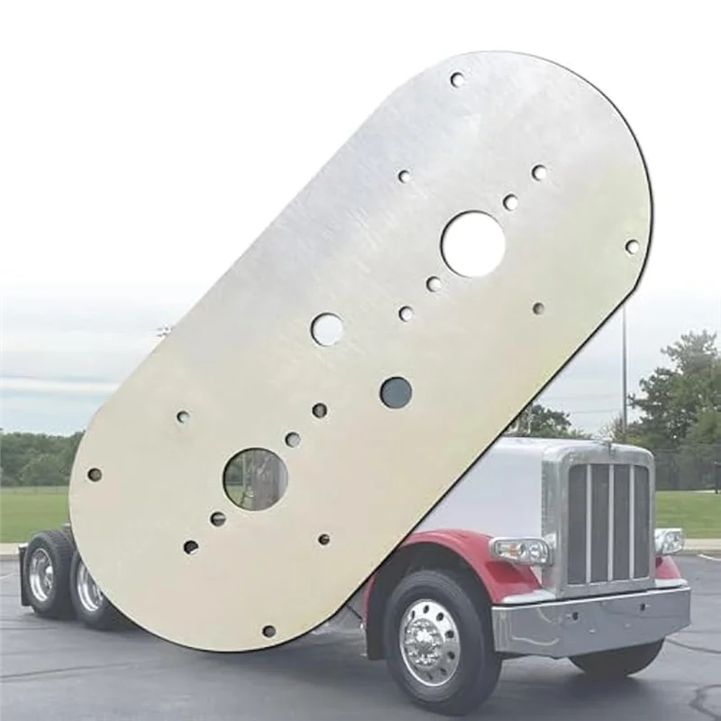 

For Commercial Truck For Peterbilt 359 379 389 Kenworth W900L 2X Watermelon Light Mounting Plate,Above Door Dome Light Base
