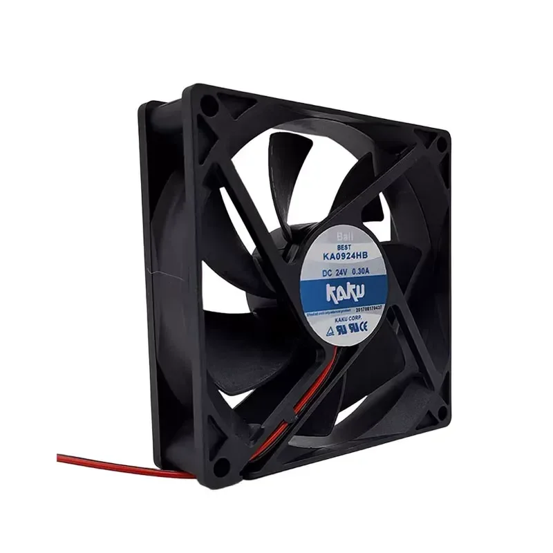 Clamped fan KA0924HB 24V0.30A 9225 9cm, frequency converter welding machine cooling fan