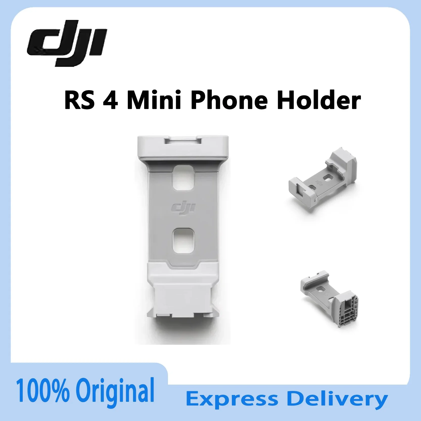 

Original DJI RS 4 Mini Phone Holder Secure Mount Adjustable Stable Shooting Durable Lightweight Official Accessory
