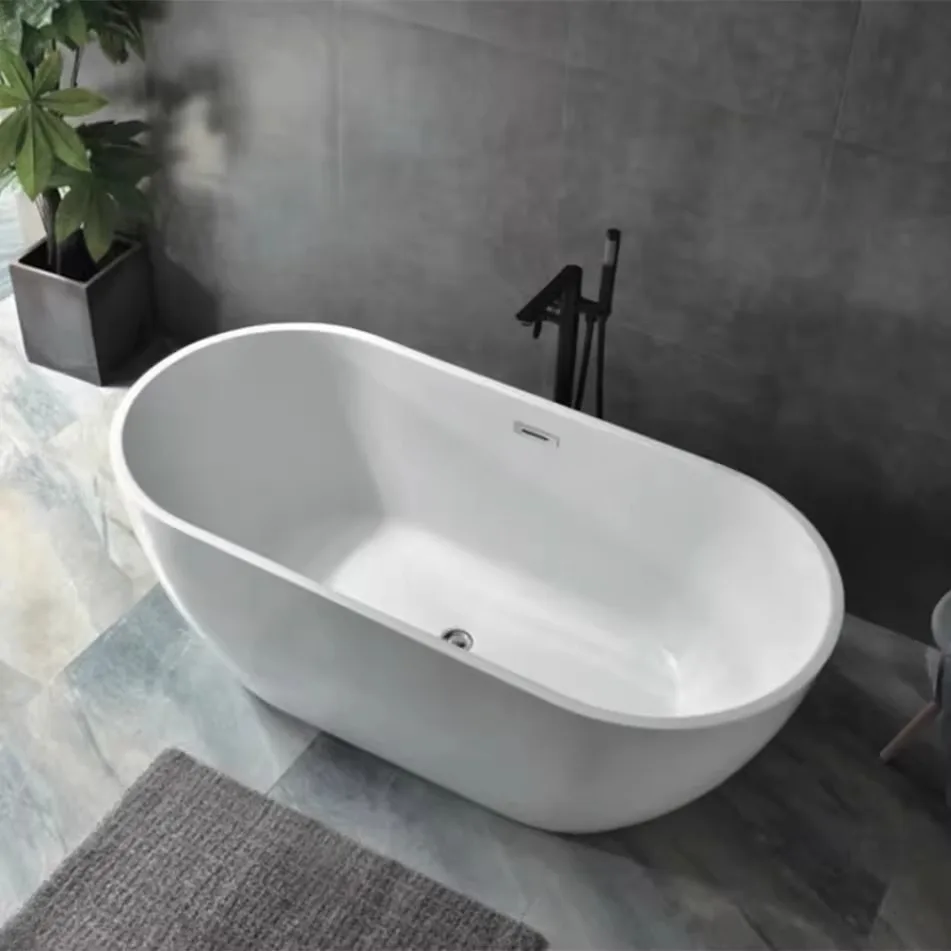 

Акриловая ванна с тонкими краями, бесшовная интеграция, домашняя интернет-знаменитость, ванна для взрослых, независимая европейская ванна принцессы, летучая мышь