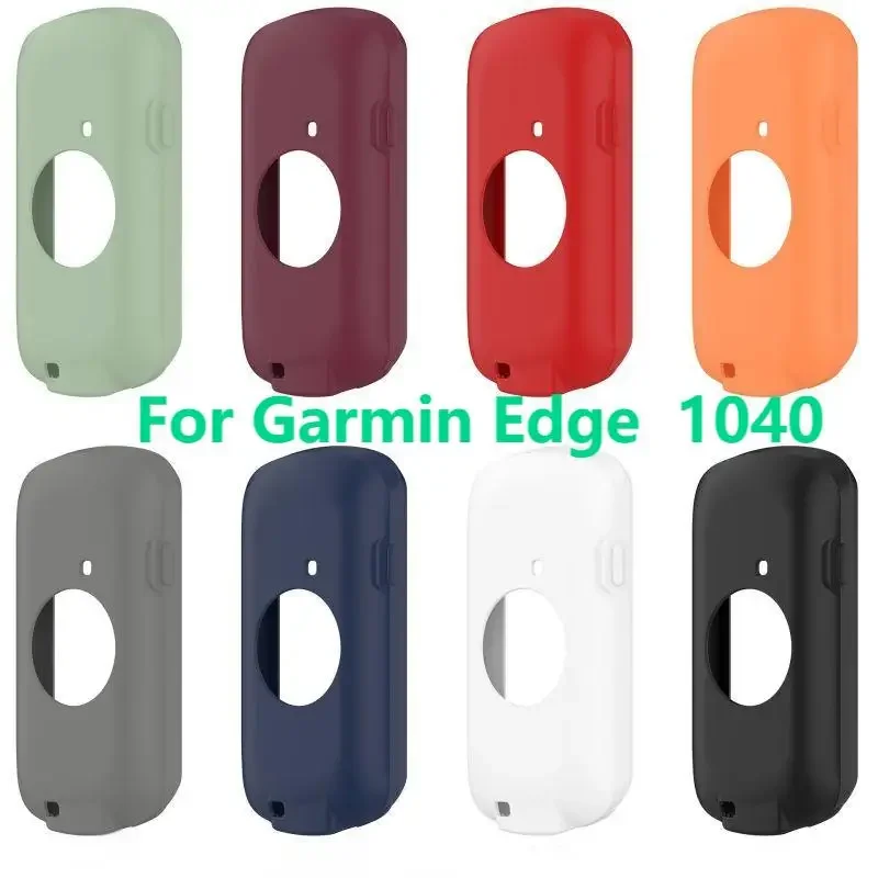 Silicone Case Garmin Edge 1040 Bicycle Computer Silicone Protective Cover Dust Bumper Cover Anti-collision Shell