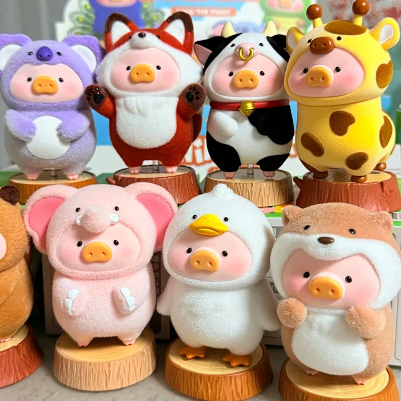 52TOYS لولو خنزير صندوق أعمى الحيوان حفلة المحيطة الدمى لطيف وممتع اليدوية المرأة هدية الكريسماس سطح المكتب حلية