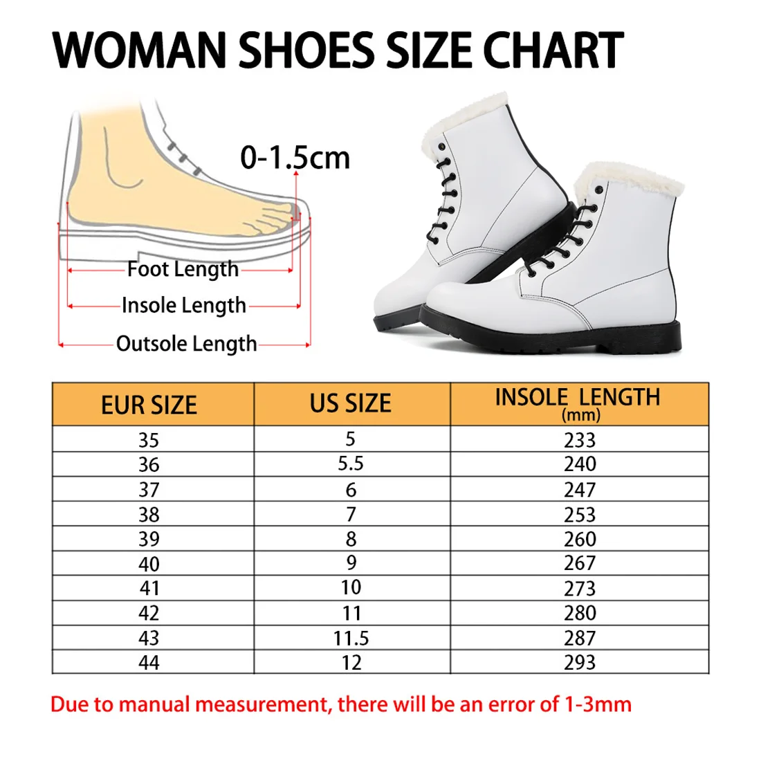 A-Alfa Plush Boots Womens Teenager R-Romeo Shoes Fashion Simple Casual Boot Outdoor High Quality Print On Demand Customize Shoe