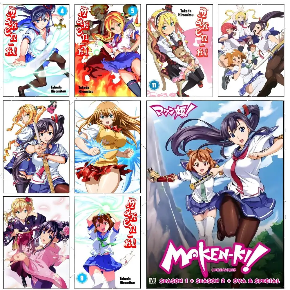 anime ecchi M-Maken-Ki Poster Premium Decor Art & Gift for Household Lounge Home Ornaments