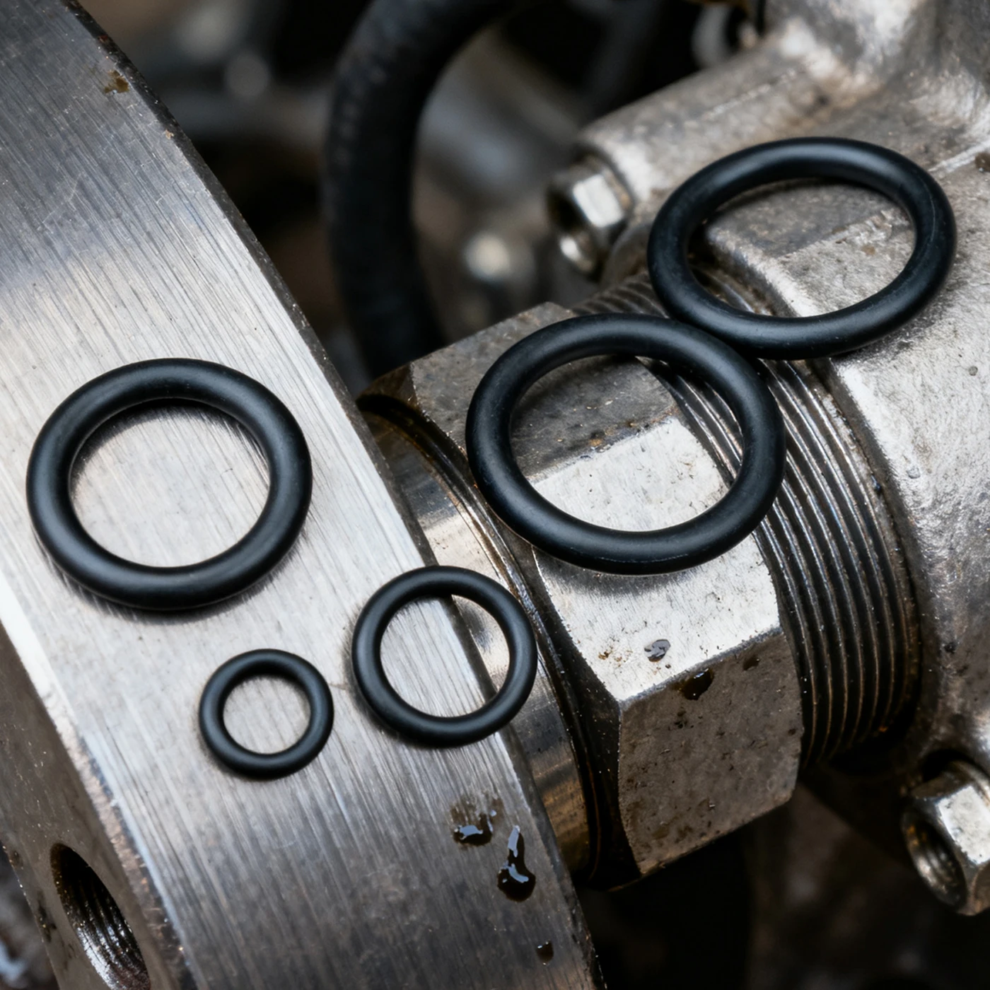CS 0.3/0.4/0.5/0.6/0.7/0.8mm Black Nitrile Rubber NBR O-rings Seals Washer Gasket O Ring Lighter Watch Sealing Accessories
