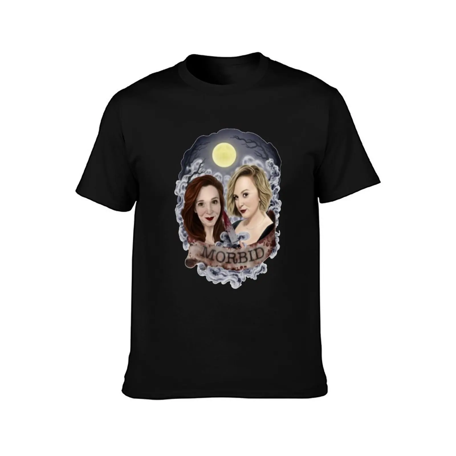 MORBID PODCAST T-Shirt Streetwear Print Tee Shirt T-Shirt