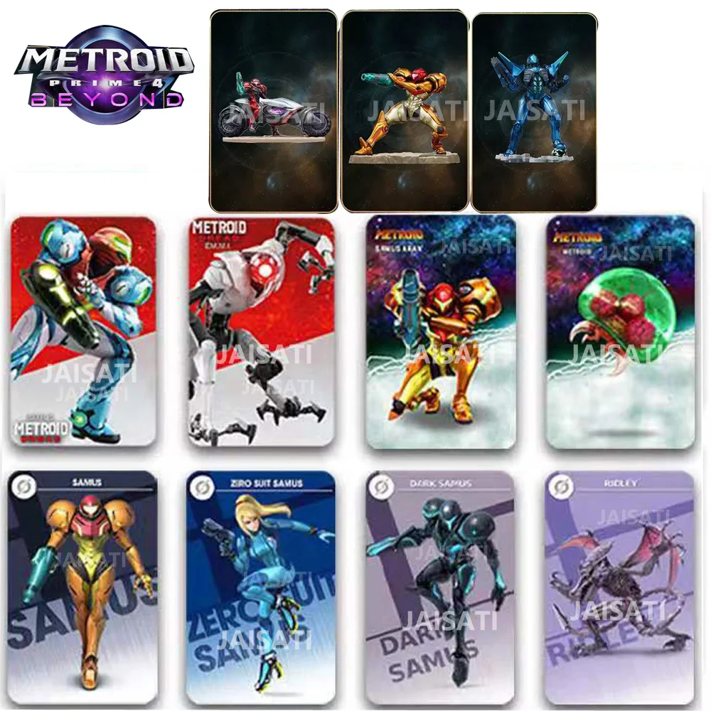 Metroid Prime 4 Beyond card Viola Samus Sylux Beyond card compatible for ns switch view 4