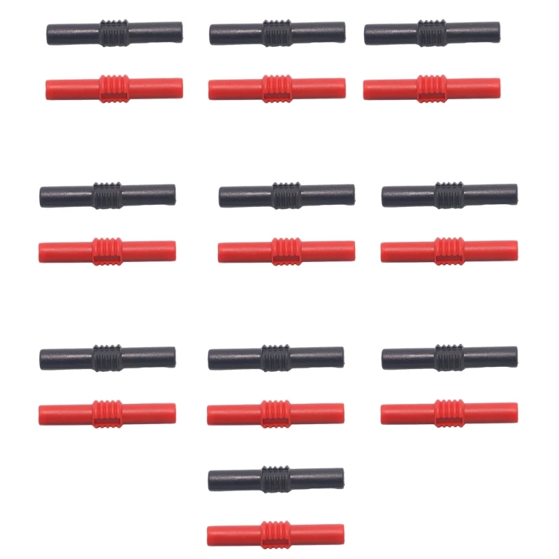 

20x Insulated 4mm Banana Female to Female Banana Socket Connectors Coupler 448F