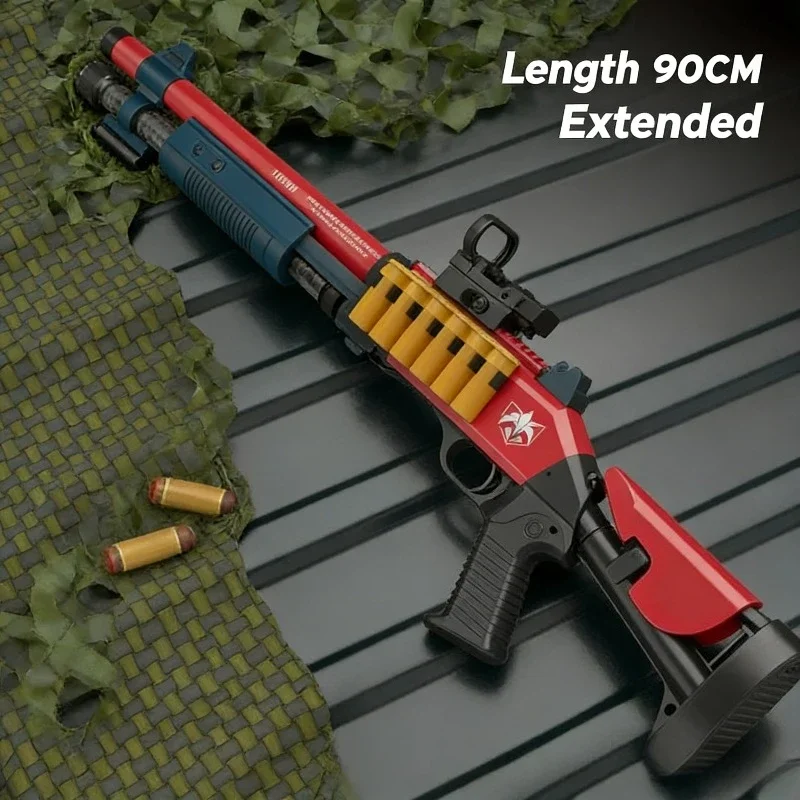 

XM1014 Мягкая пуля, модель игрушечного пистолета, ручная винтовка для страйкбола, пенопластовые дартс, бластер, рождественский для взрослых, мальчиков, CS Fighting Go