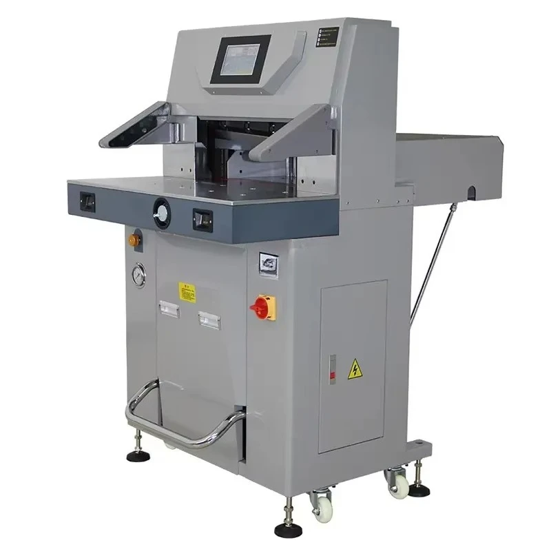 High Accuracy Double Hydraulic Automatic Cutter Machine  A4 Paper Cutting Machine