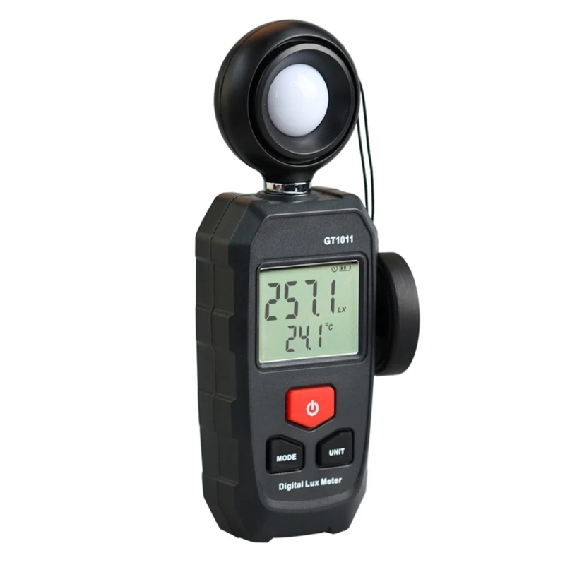 Q2Q4 Easy To Use Illuminometer Light Intensity Gauge Luminance Meter With Clear LCD Display For Various Lighting Conditions