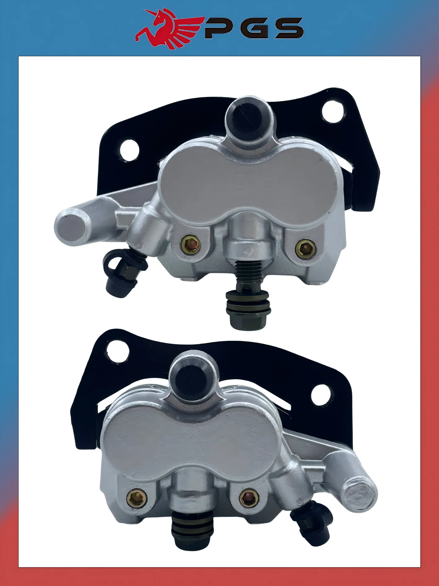 Front Left Right Brake Caliper for Yamaha Side by Side Rhino 450 660 700 YXR450 YXR660 YXR700 5B4-2580T-01-00 5B4-2580U-01-00