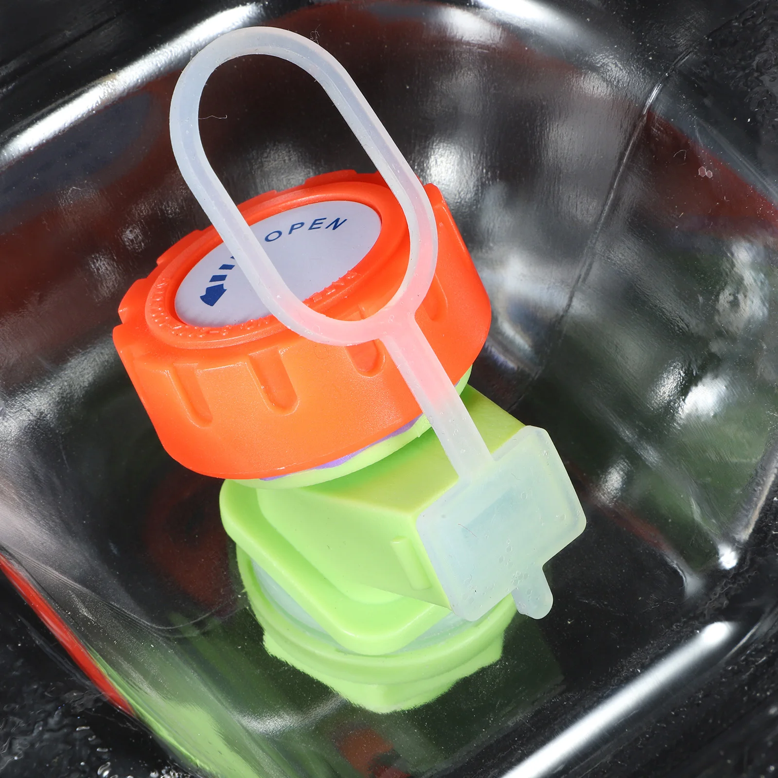 

1Set Camping Water Bucket Portable Transparent Water Container Outdoor Storage Dispenser Outdoor Supply Camping Accessories