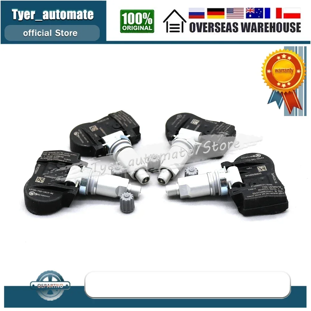 مستشعر تساوي ضغط الإطارات 315 ميجا هرتز 42753-TX6-A81 42753-TP6-A82 مستشعر مراقبة ضغط الإطارات لـ Acura ILX Honda Accord CrossTour CR-V