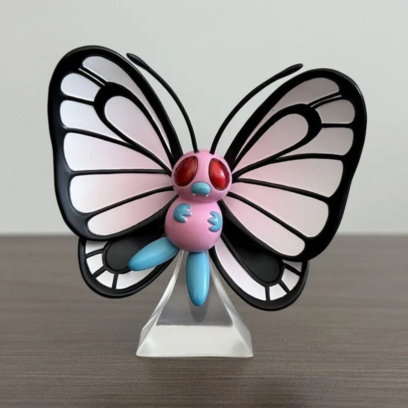 Pokemon Butterfree Model Anime Karakter Figuur Cartoon Desktop Decoratie Ornamenten Kinderspeelgoed Standbeeld Kerstcadeau