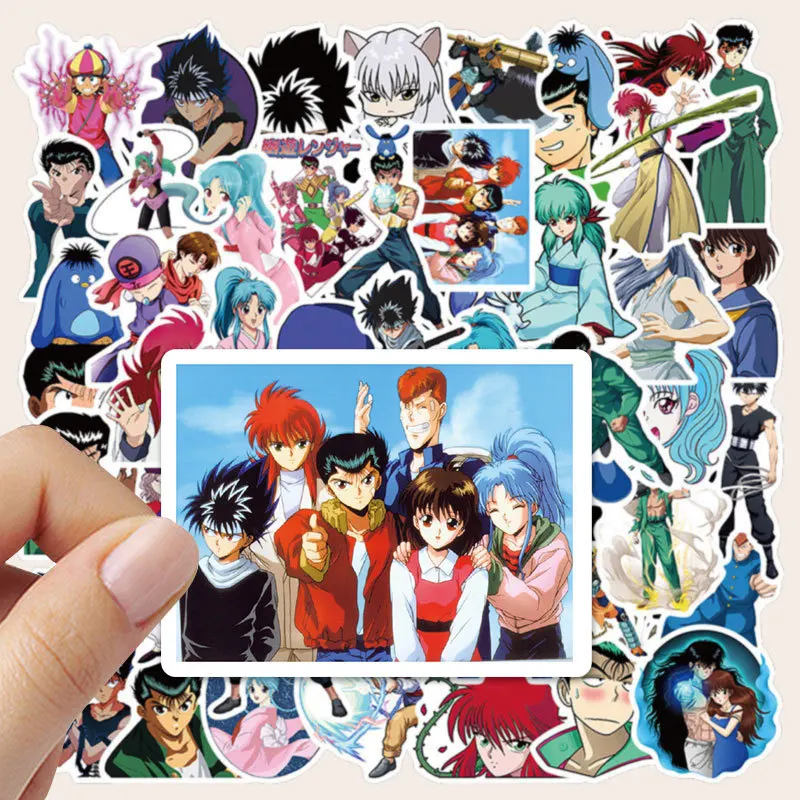 50/30/10 Stuks Pu Fan Je Zhu Zong Yuan Hij Zhen Populaire Anime Stickers Laptop Notebook Water Cup Decoratie Waterdichte Diy Stickers