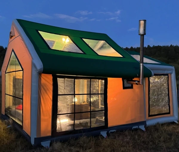 

Large Waterproof Inflatable Tent for Outdoor Events and Camping Heavy Duty Automatic Air Tent