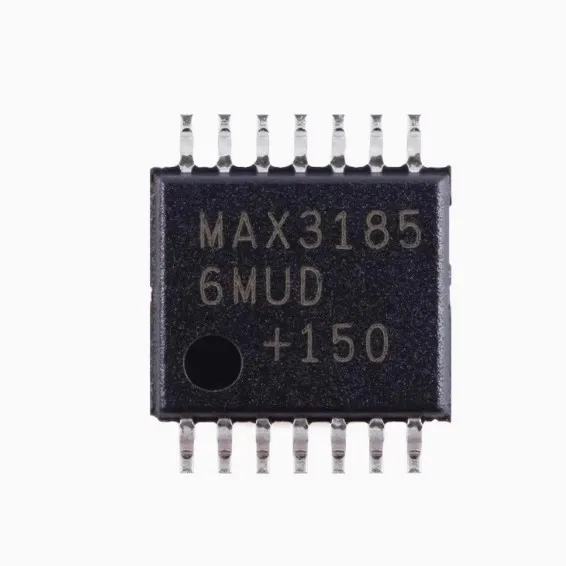 Original MAX31856MUD+T TSSOP-14 High-precision thermocouple to digital output converter chip