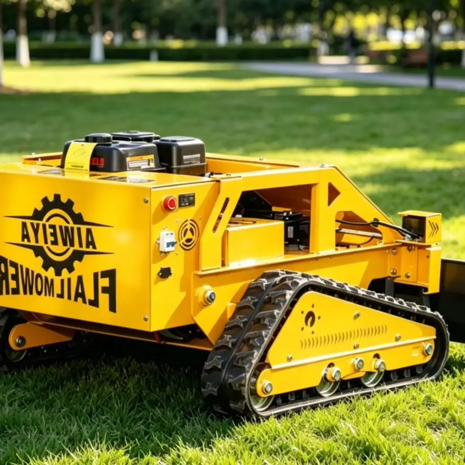 

Customized and Remote Control Robotic Lawn Mower Compact Smart Grass Cutting Machine for Small Garden Backyard and Patio Use