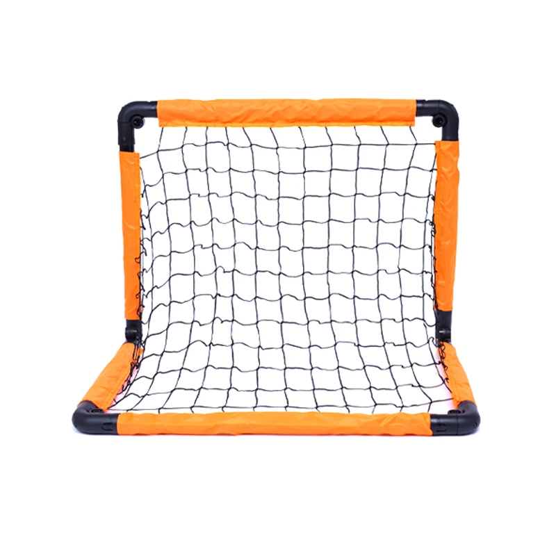 Gawang sepak bola PVC khusus anak-anak, mainan luar ruangan yang aman, dirancang untuk peralatan lapangan yang sedang berkembang