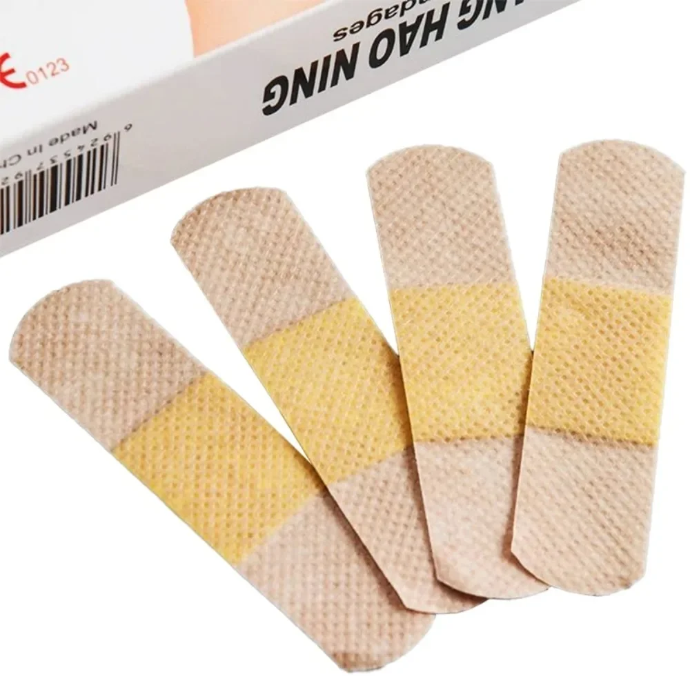 Band-Aids Waterproof Breathable Cushion Adhesive Plaster Wound Hemostasis Sticker Band First Aid Bandage Medical Gauze