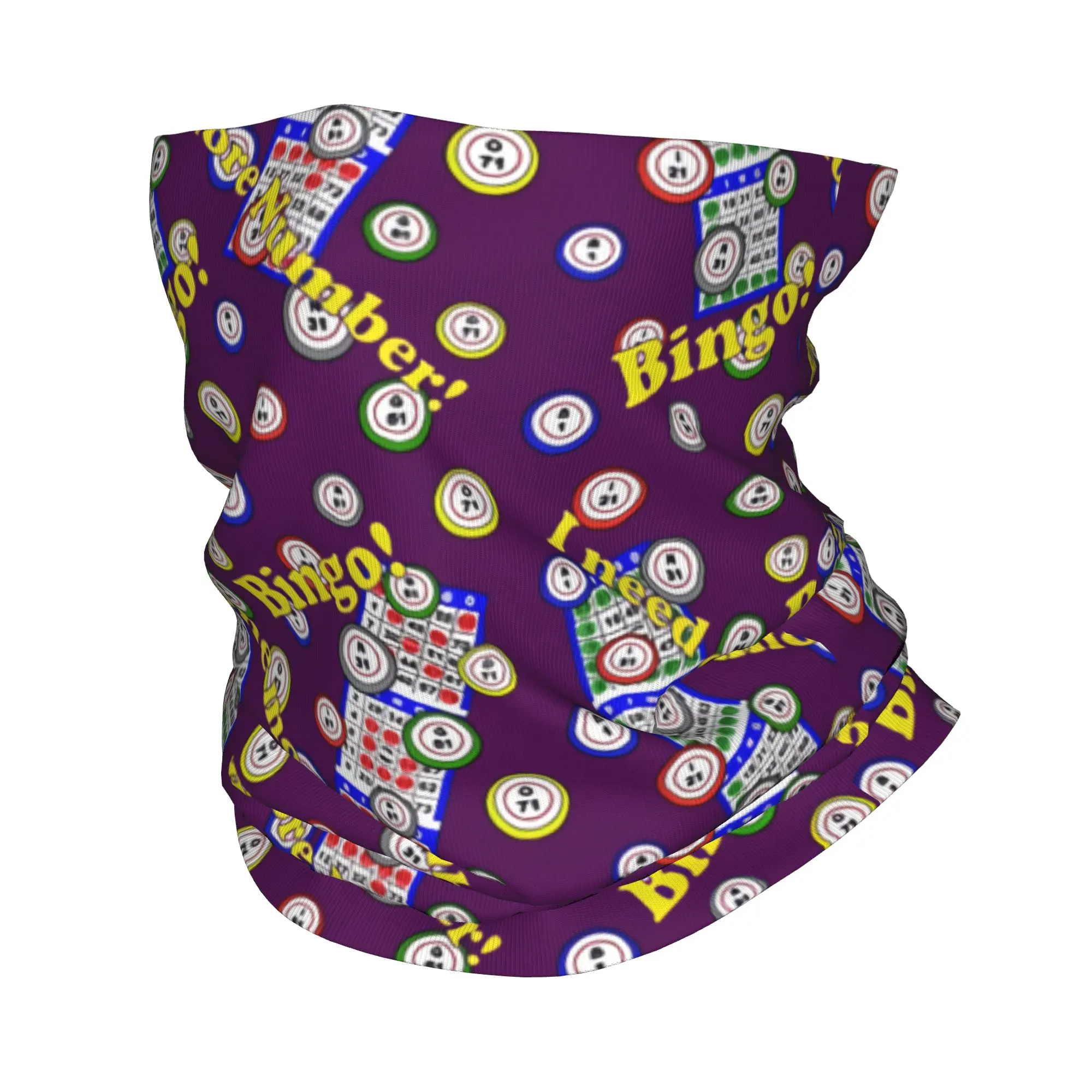 Best Play Bingo Game For Bingo Players Winter Headband Neck Warmer Women Men Hiking Cycling Tube Scarf  Face Bandana Gaiter