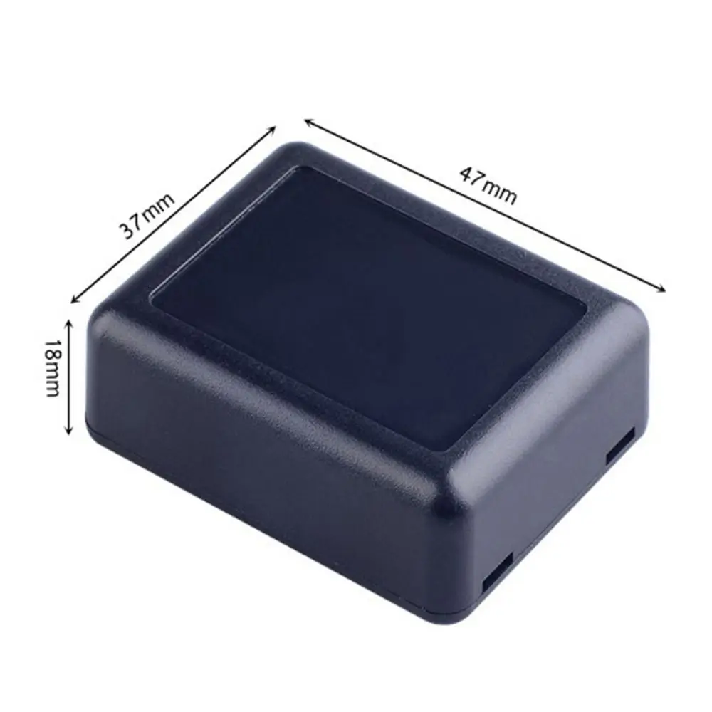 Black DIY ABS Plastic Enclosure Boxes Waterproof Cover Project Instrument Case Electronic Project Box