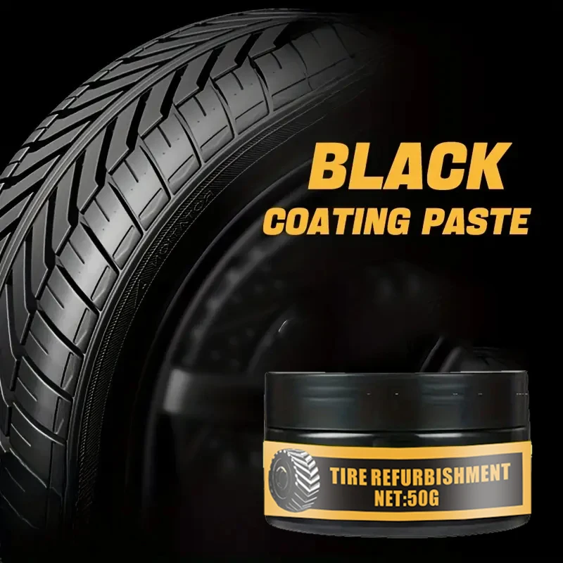 Tire Gloss Wax - Prevent Cracking, Waterproof and Dustproof Formula, Car/SUV/Truck, Tires Restore Tire Gloss