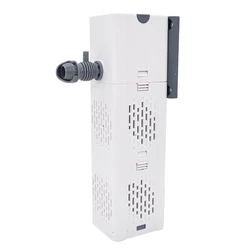 Aquarium Filter Pump Fish Tank Submersible Silent Air Oxygen Aerator Internal Water Pump Aquarium Air Pump Wave Maker 220v