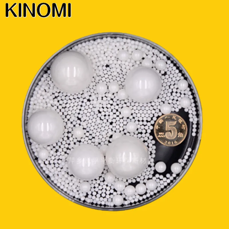 

45% High Purity ZrO2 0.5mm 1mm 2mm 3mm 4mm 5mm 6mm 7mm 8mm 10mm Y2O3 Yttria Stabilized Zirconia Ceramic Grinding Balls