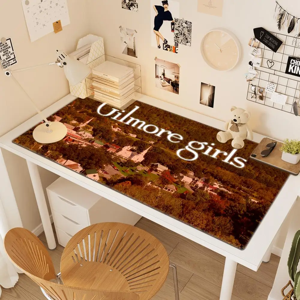 G-Gilmore Girls 마우스 패드 대형 게임 컴퓨팅 게이머 PC 키보드 마우스 매트 HYBXAXC 마우스 패드 400x900 MM