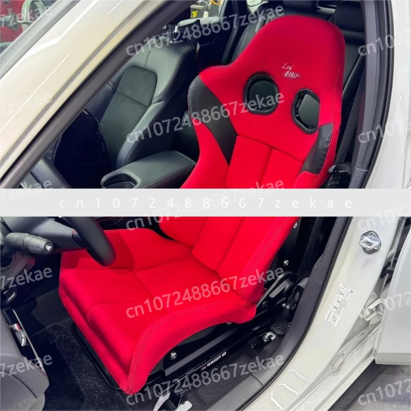 

Car modification sports seat racing emulator seat PVC leather adjustable backrest