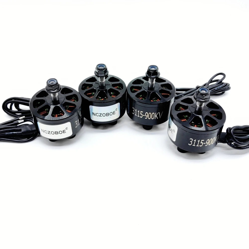 NCZOBOE Brushless Motor for RC Multirotor FPV Freestyle Mark4 APEX 9inch 10inch XL10 Long Range Frame Kit 3-6S Compat 3115 900KV