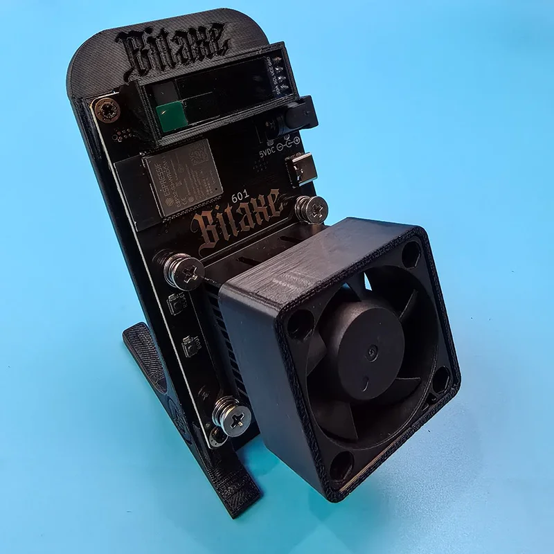 أحدث جهاز تعدين بيتكوين Bitaxe Gamma 601 مفتوح المصدر لعام 2025 1.2TH/s صامت وخالي من الضوضاء مع مصدر طاقة #5