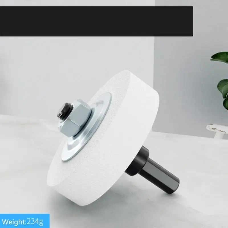 أداة مبراة لقم المثقاب عالميًا، عجلة طحن مدمجة للاستخدام المنزلي مع تصميم التثبيت السريع للاستخدام المنزلي