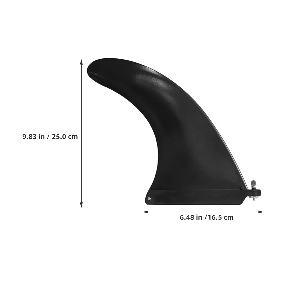 Inflatable Paddle Board Fin Detachable Screw Mount Tracking Fin for Sup Surfing Water Sports Portable Secure Attachment view 5