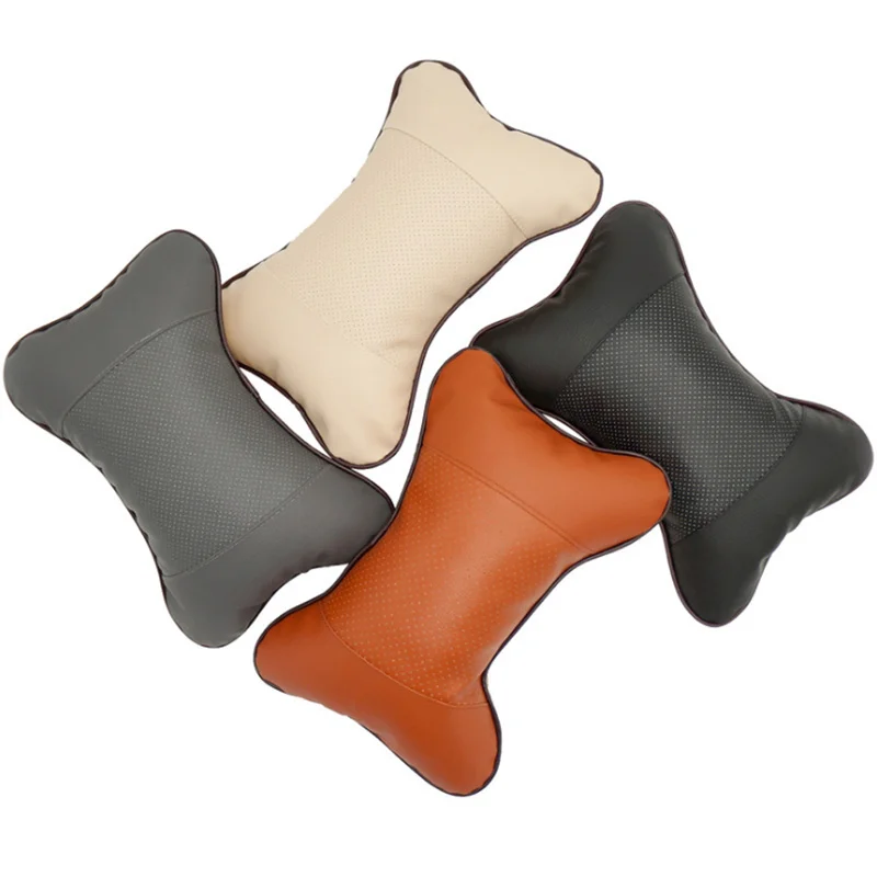 

2X Car Headrest Neck Pillow Seat Cushion For Buick LaCrosse Verano GS Regal Excelle For Acura MDX RDX TSX ZDX RL TL RLX ILX