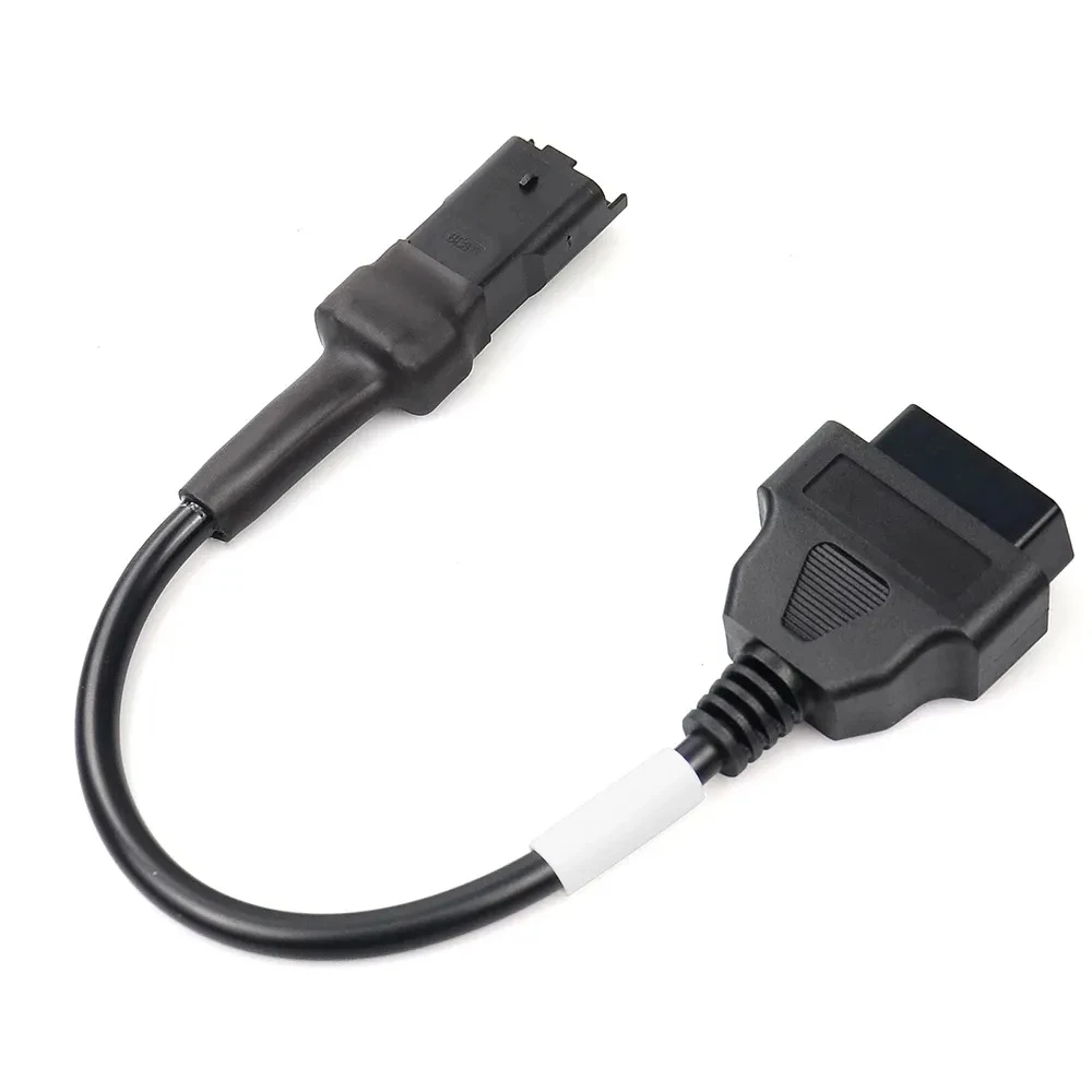 new Motorcycle OBD2 4 Pin Diagnostic Adapter Scanner Cable Fault Code Reader Tool for Motorbike Dirt Bike ATV UTV