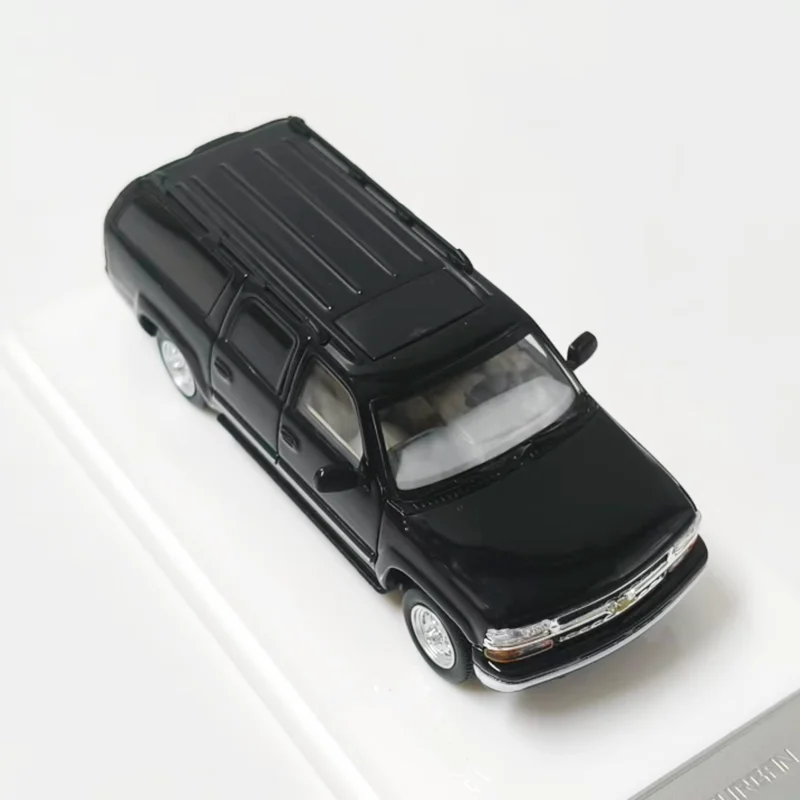 โมเดลรถจำลองอัลลอยด์ MK Diecast สเกล 1:64 รุ่นซับเบอร์บัน ปี 2003 ของสะสมสำหรับผู้ใหญ่และเด็กผู้ชาย ของตกแต่ง ของขวัญวันหยุด ของเล่น ตั้งโชว์