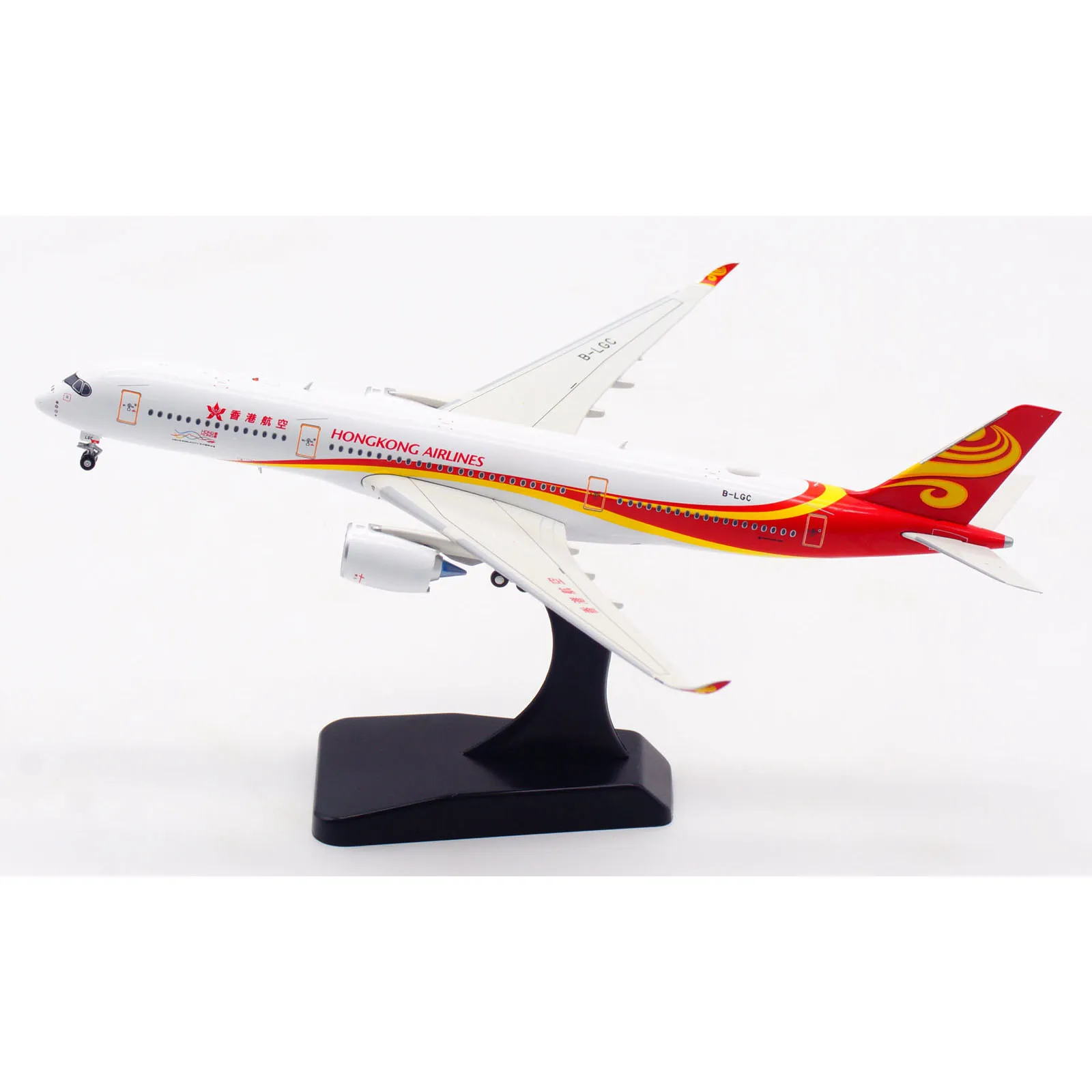 

AV4158 Коллекционный самолет из сплава в подарок авиация 1:400 HONGKONG AIRLINES Airbus A350-900, литая под давлением модель самолета B-LGC с трактором