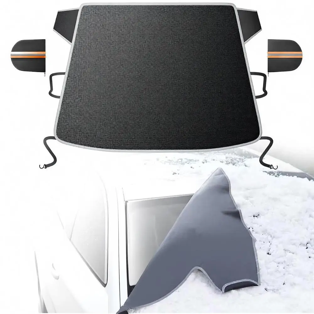 

Upgraded 2026 Car Windshield Cover - Heavy-Duty Water-Resistant Fabric, Ideal for Winter, Frost, Cars, SUVs, and Trucks - Medium
