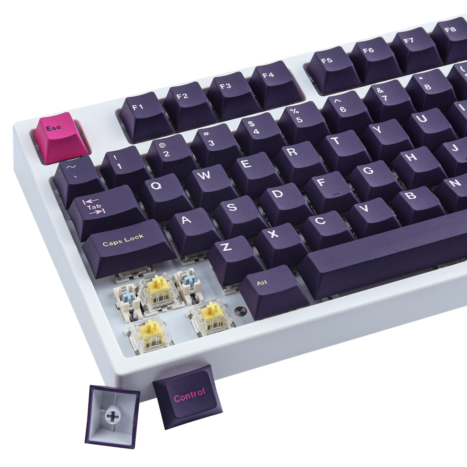 GMK-teclas Future Funk para teclado mecánico, juego de teclas de perfil de cereza con sublimación, 151 teclas, Dye PBT