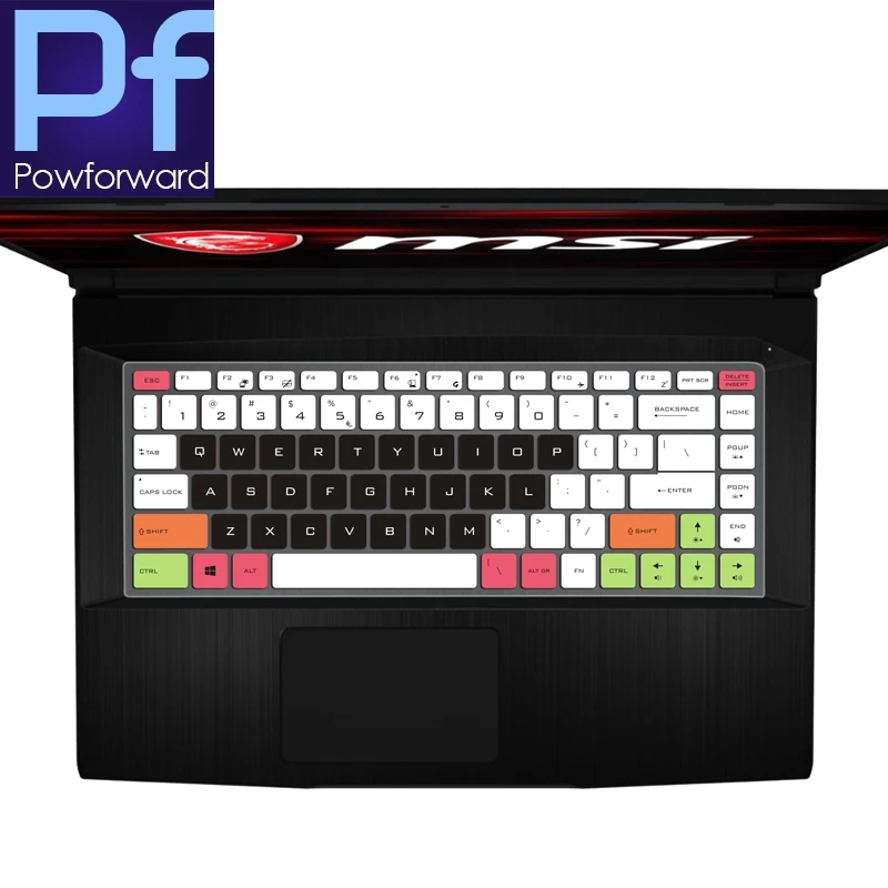 

For MSI GF63 THIN P65 PS42 PS63 GS65 GF 63 P 65 PS 42 PS 63 GS 65 8RD 8RE 8RB 8RCX Gaming Laptop Laptop keyboard Cover Skin